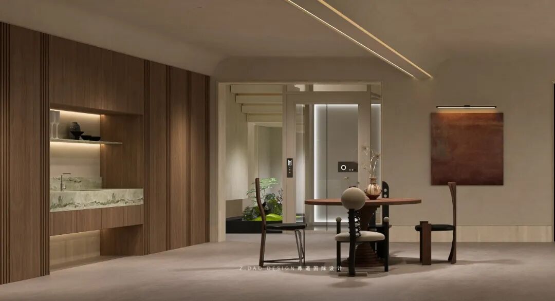 尊道新作|合肥『文一·塘溪津门』1000㎡折衷主义别墅，专治豪宅审美疲劳。-65