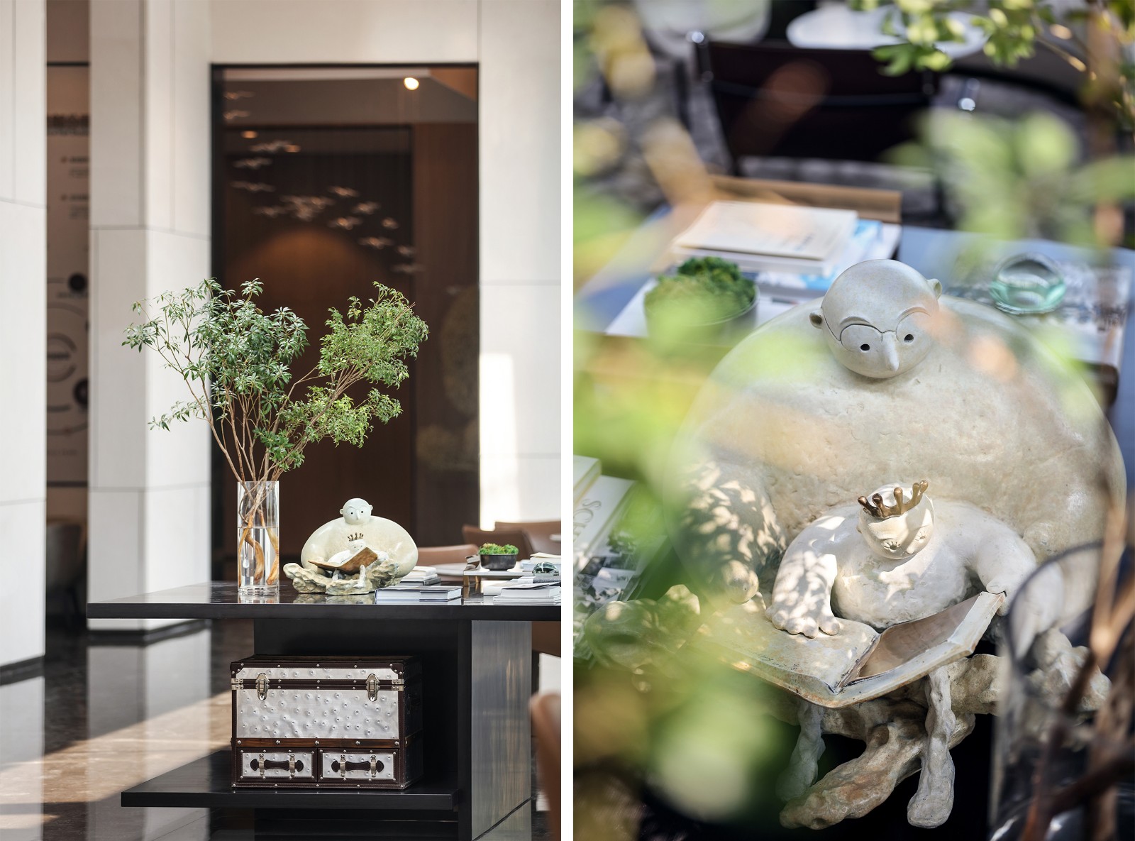 原木 大理石，简约美学馆  深圳31设计-24