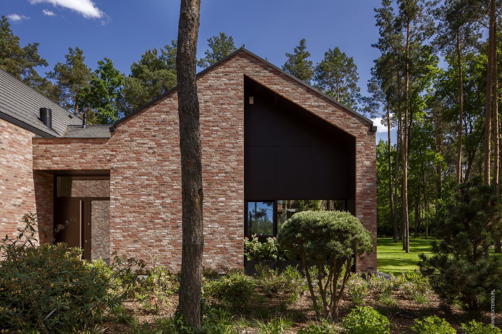 树林中的住宅丨波兰华沙丨Exterio architectural studio-26