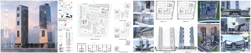 阿拉明双子塔丨开罗大学工程学院建筑系-33