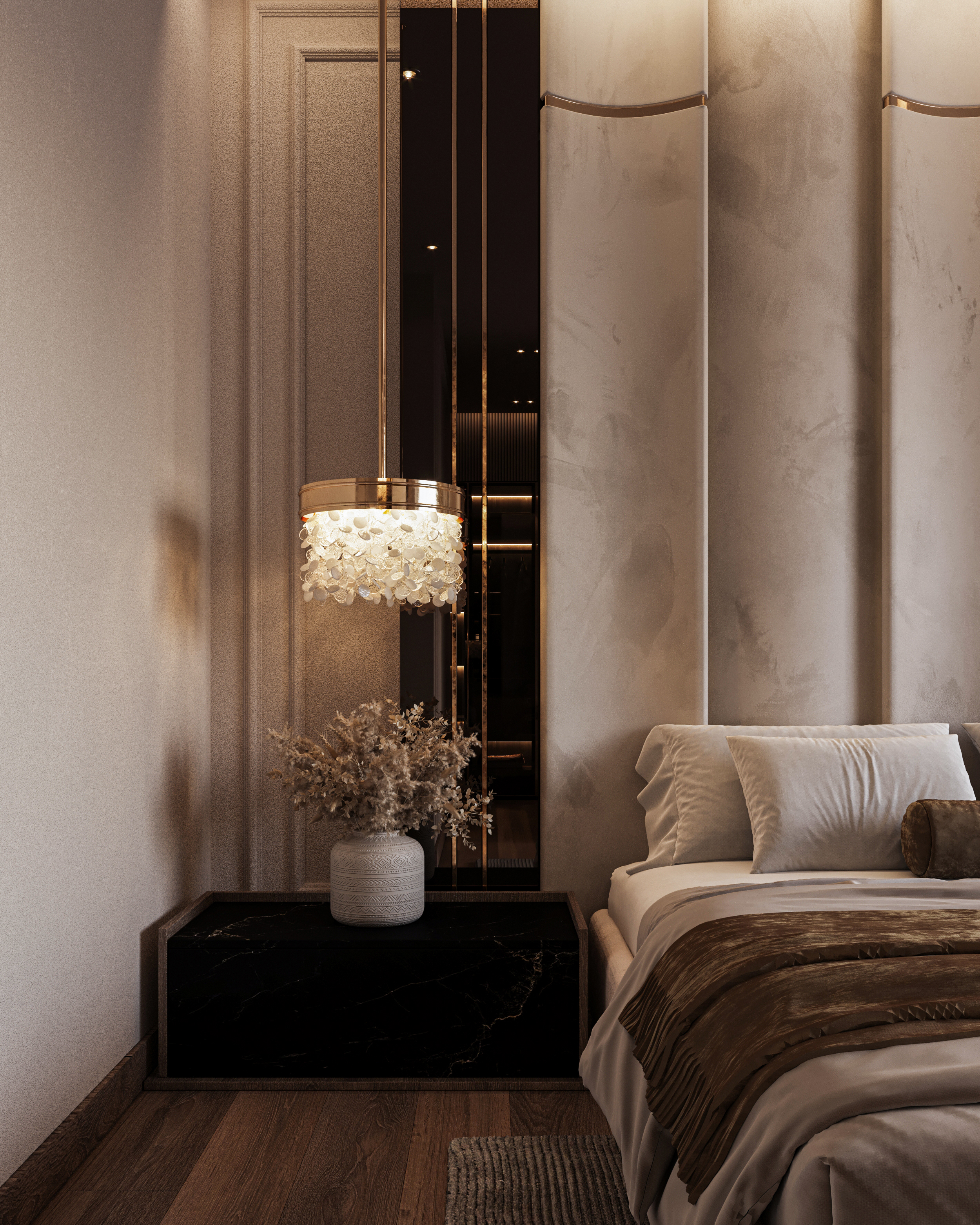 WARM 卧室设计丨阿联酋迪拜丨Huda Elturky-6