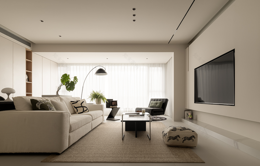 私宅设计:轻简·静谧丨中国合肥丨行一空间设计-45