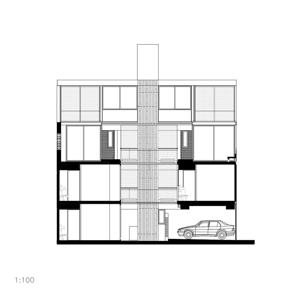 阿根廷 Saavedra 区 MA 4519 住宅楼·紧凑空间的创新设计-15