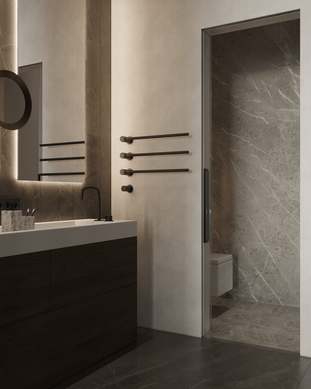 灰白空间中的木质秩序丨乌克兰丨Diana Stoieva 设计团队-30