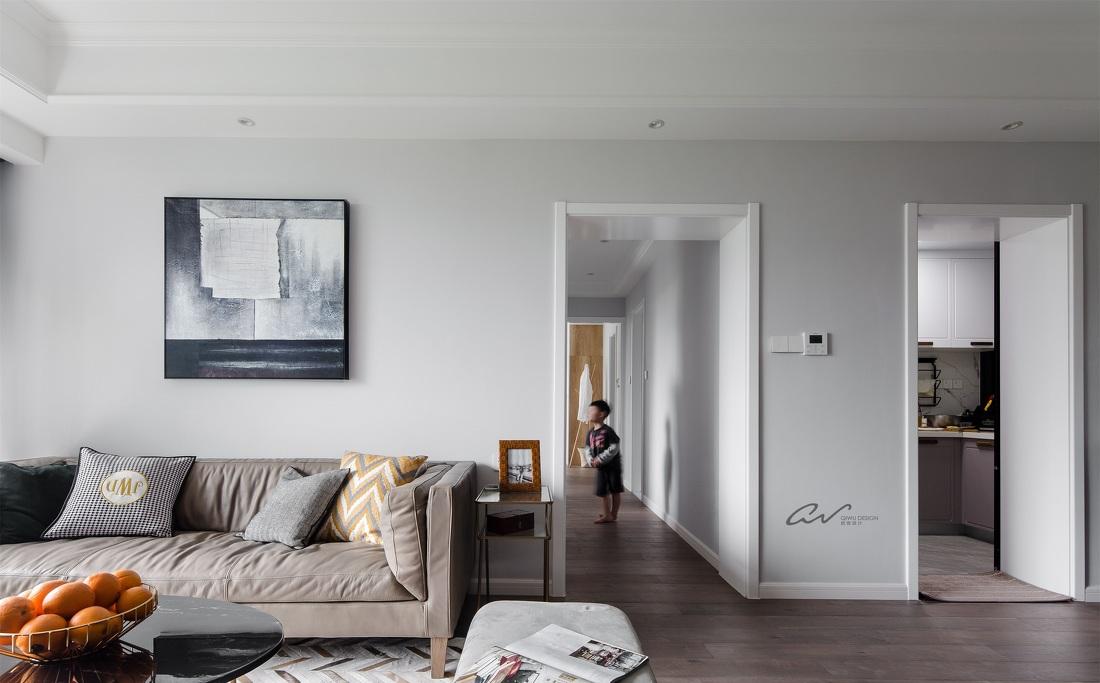 84㎡五口之家,温馨收纳与空间利用的完美结合-0