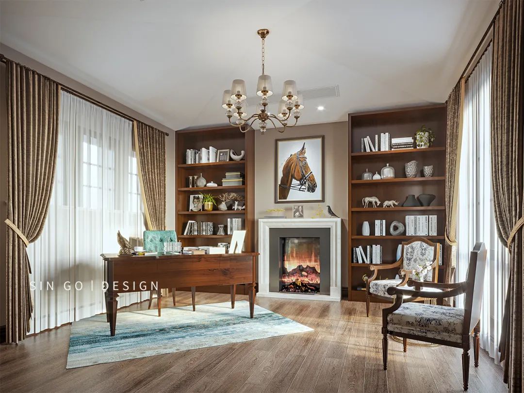 千岛湖玫瑰园 | 简约美式,与景同筑的诗意生活-46