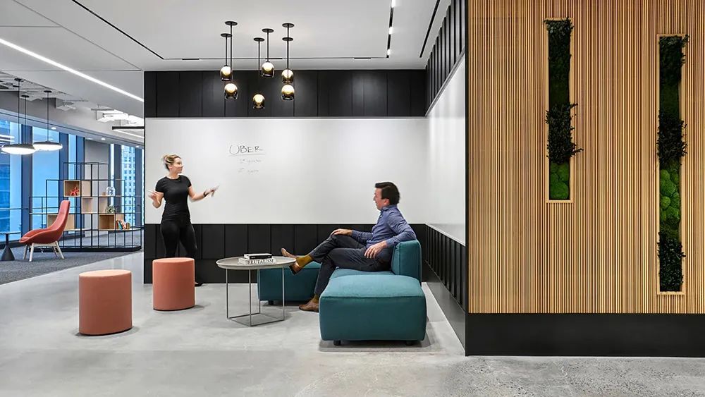 美国优步Uber 世贸中心总部丨美国纽约丨IA 设计团队-12
