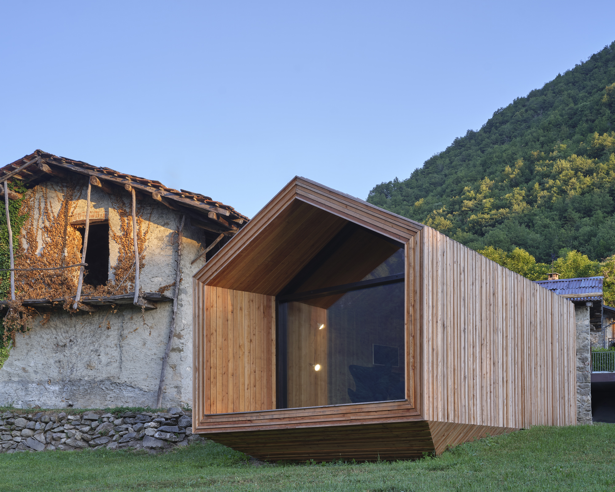 Lou Estela 山间木屋丨意大利库内奥丨Dario Castellino 和 Valeria Cottino-21