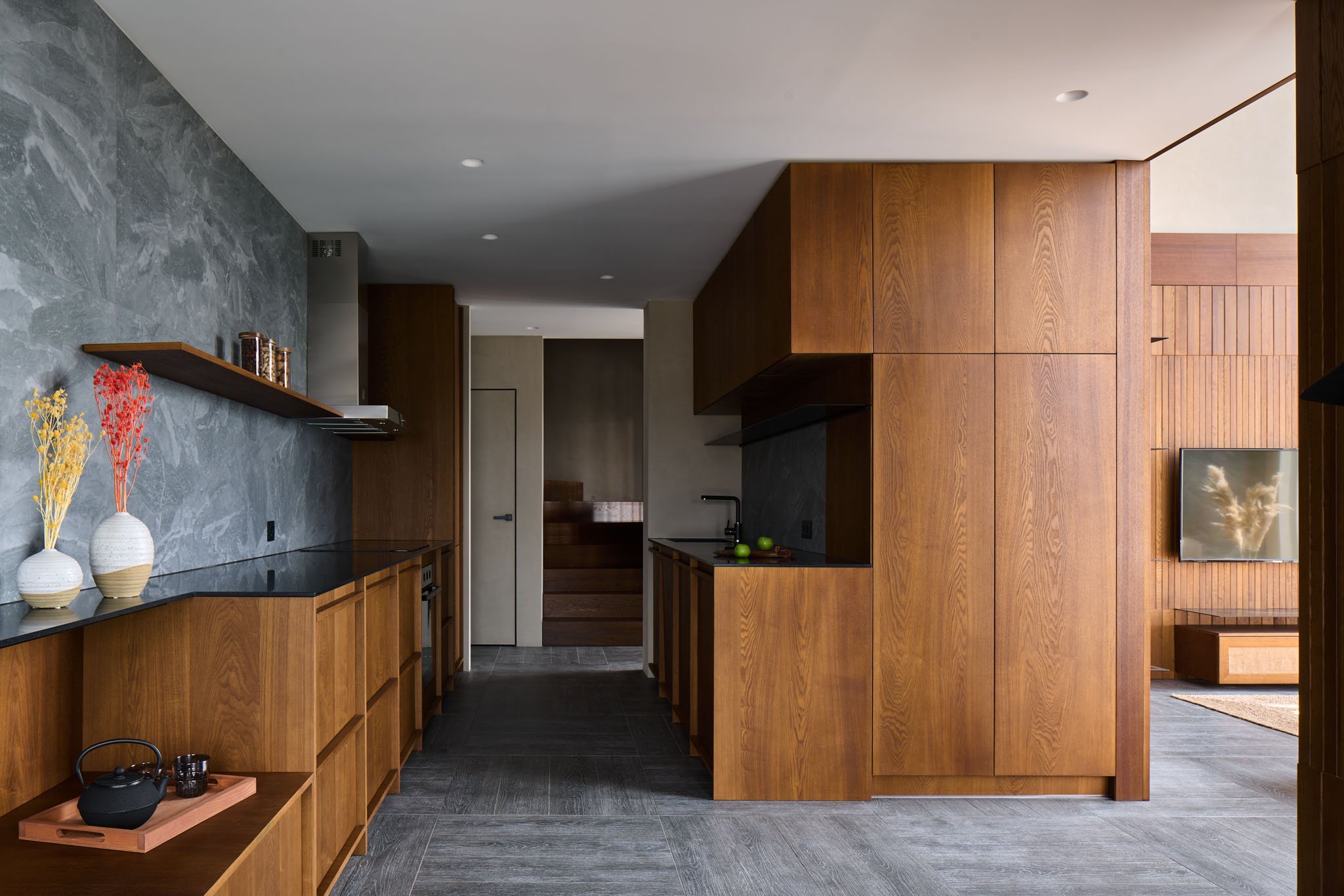 带露台的河景复式公寓丨俄罗斯新西伯利亚丨Brusnika Design-4