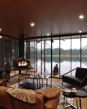 芬兰穆拉察洛的山间住宅丨芬兰