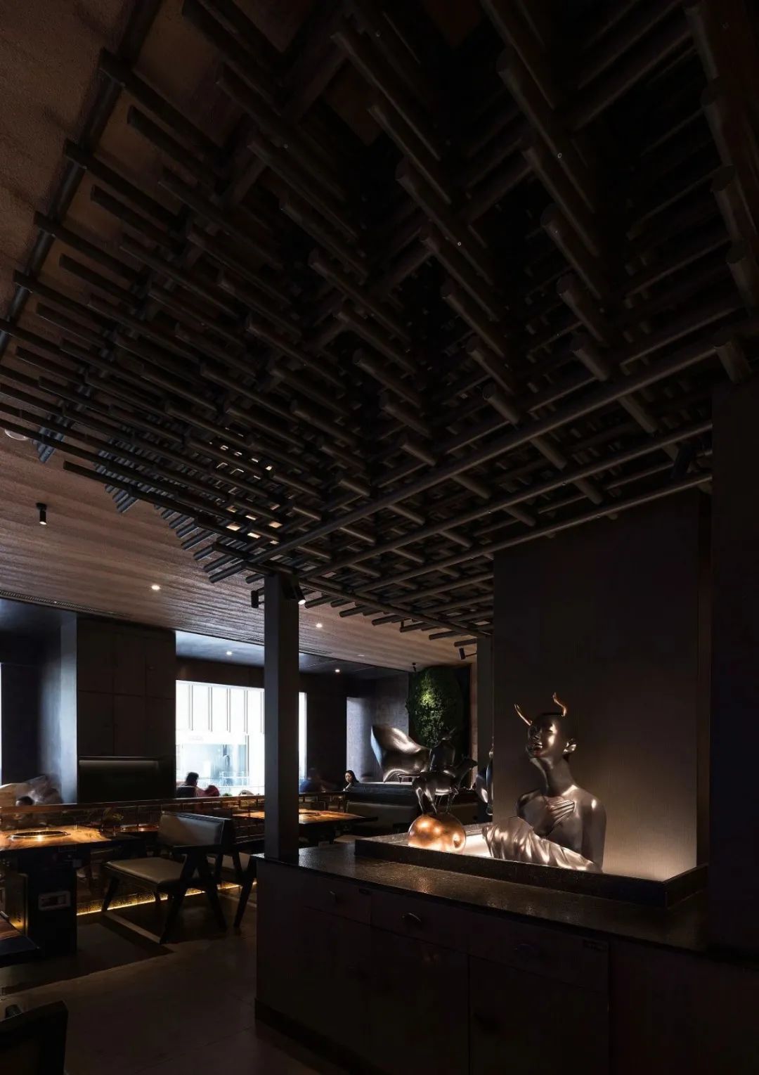 水墨藝術黑牛の店丨中国沈阳丨大未 HK 设计-17