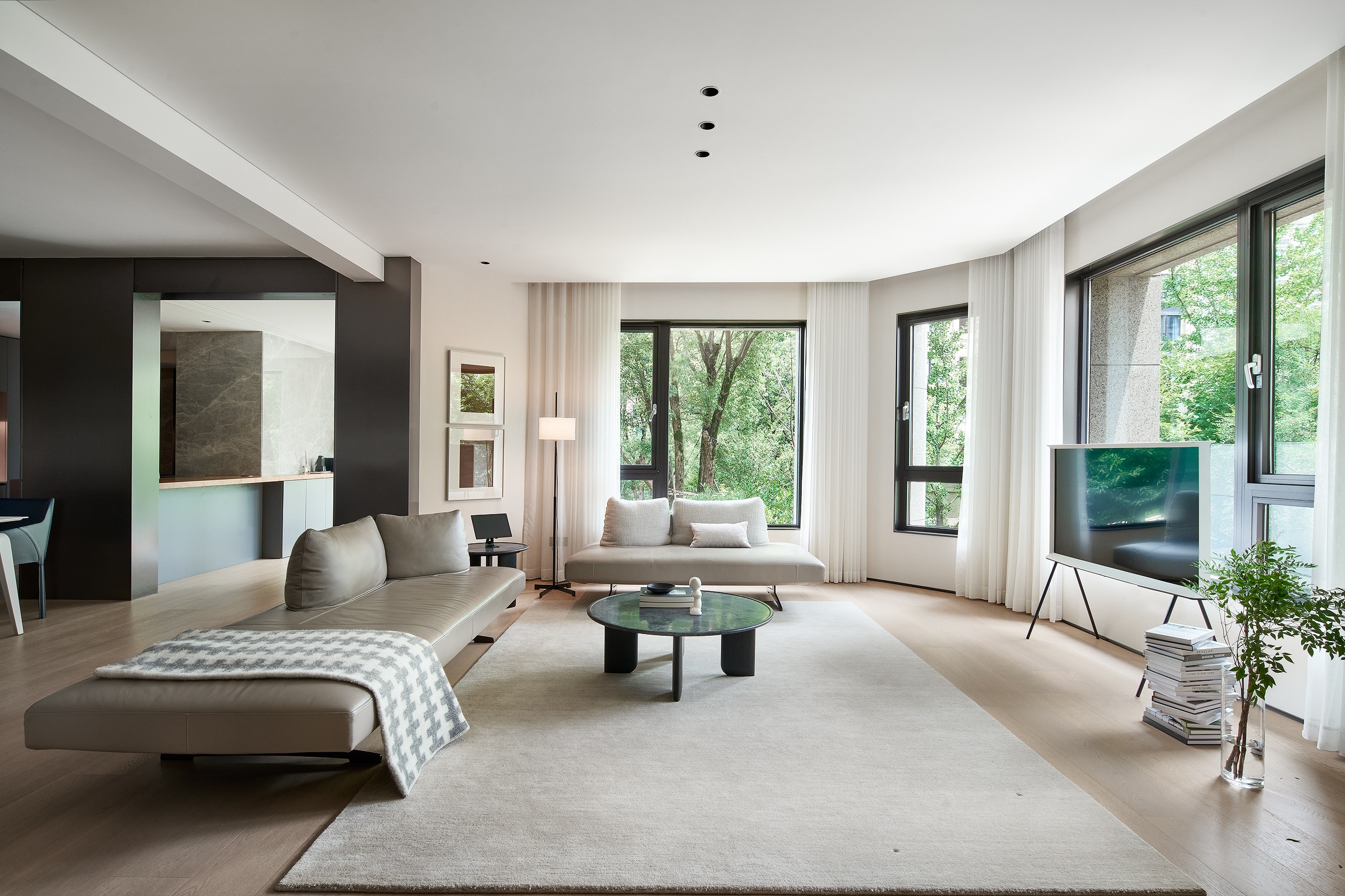 在森林里的别墅豪宅丨Damo Design-7