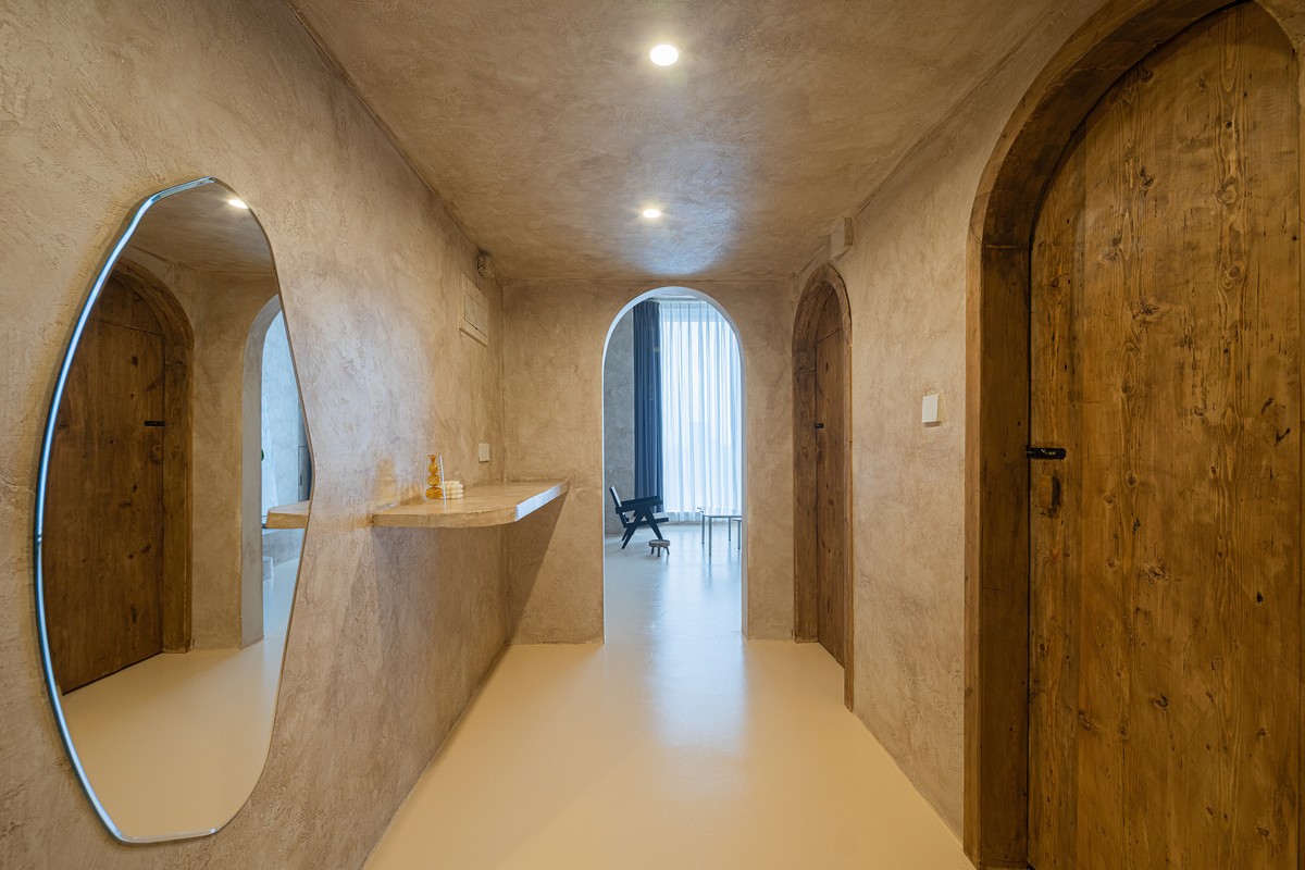 涅十设计 · 30平米loft小而美侘寂风民宿-4