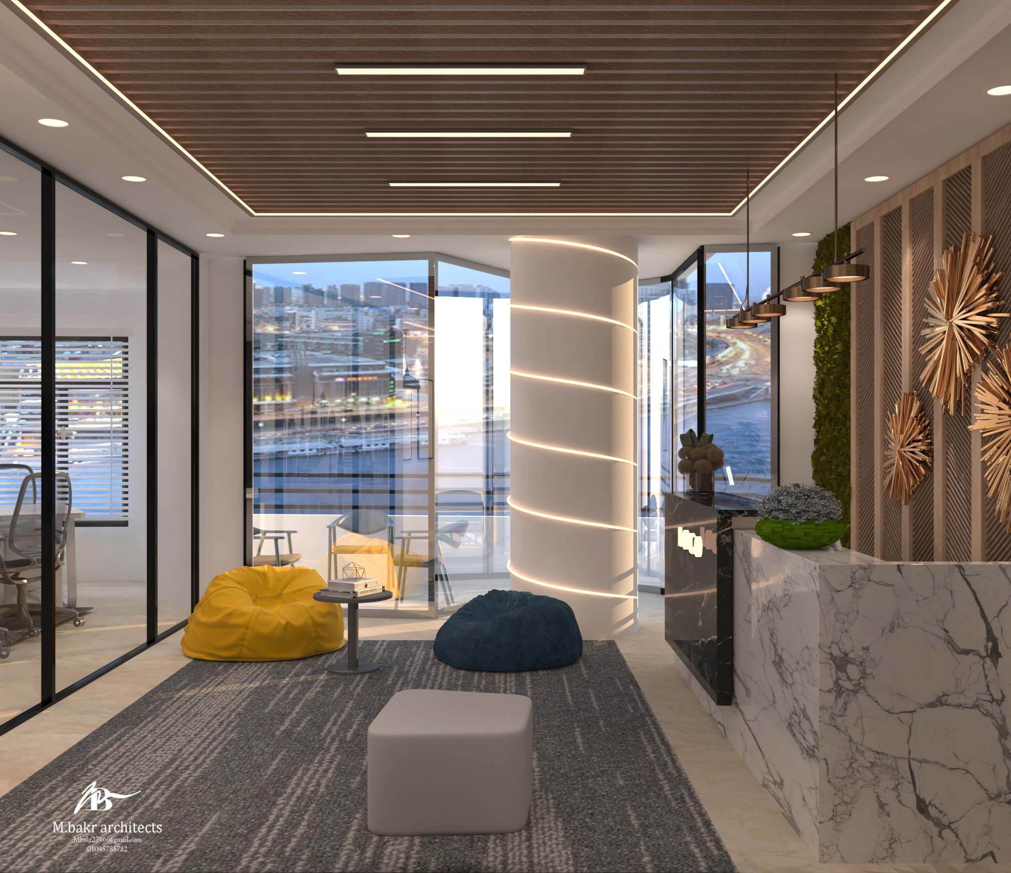 Interior design for a real estate development company-1