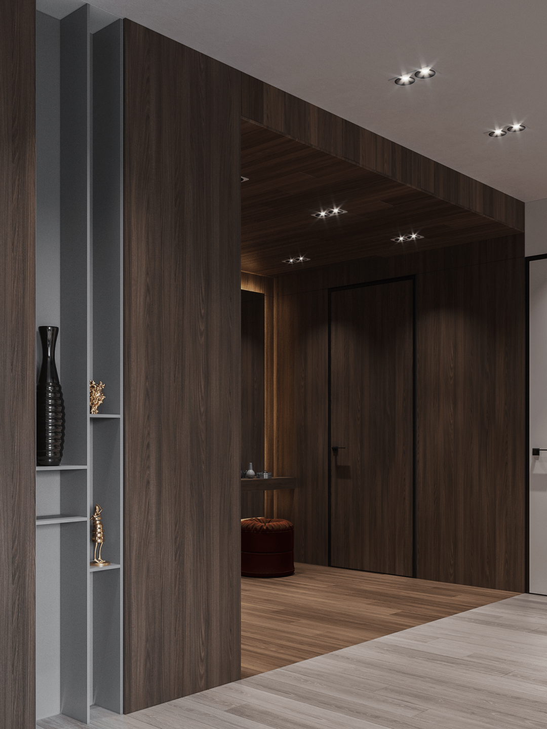 现代轻奢公寓设计丨阿塞拜疆丨Kamran Kerimov-56