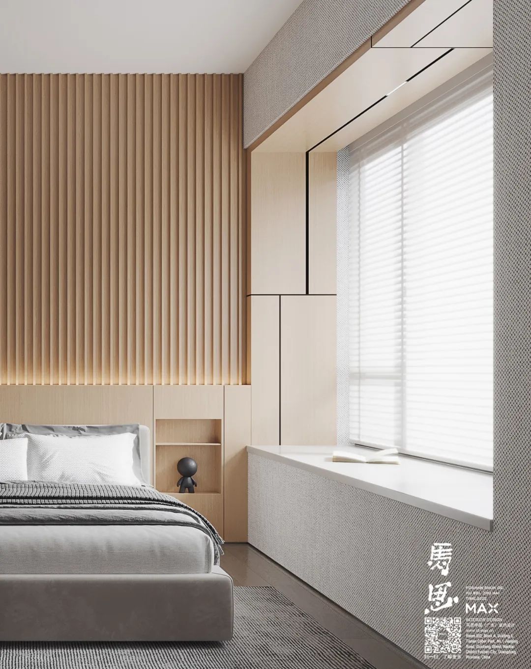 简美大气现代家居空间设计丨中国襄阳丨马思室内设计-47