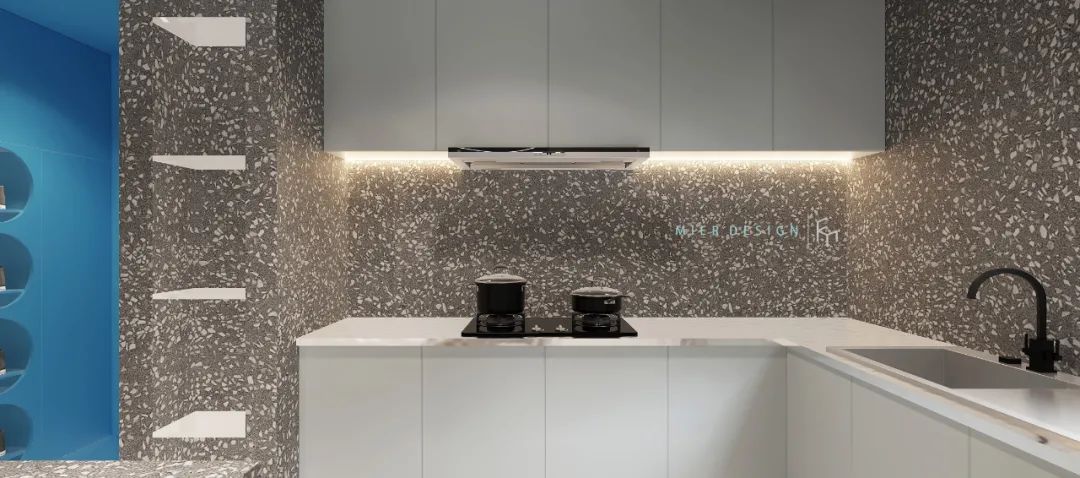 错位时空 · 银河浪漫子民的 70㎡空间之旅丨中国天津丨弥尔空间设计机构-14