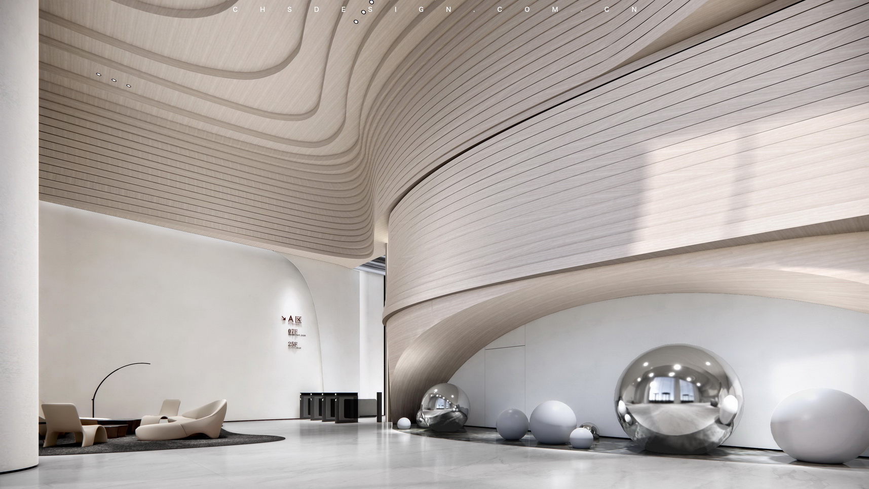 山水间·IFC 办公概念方案设计丨CHS ARCHITECTURE 超前设计团队-29