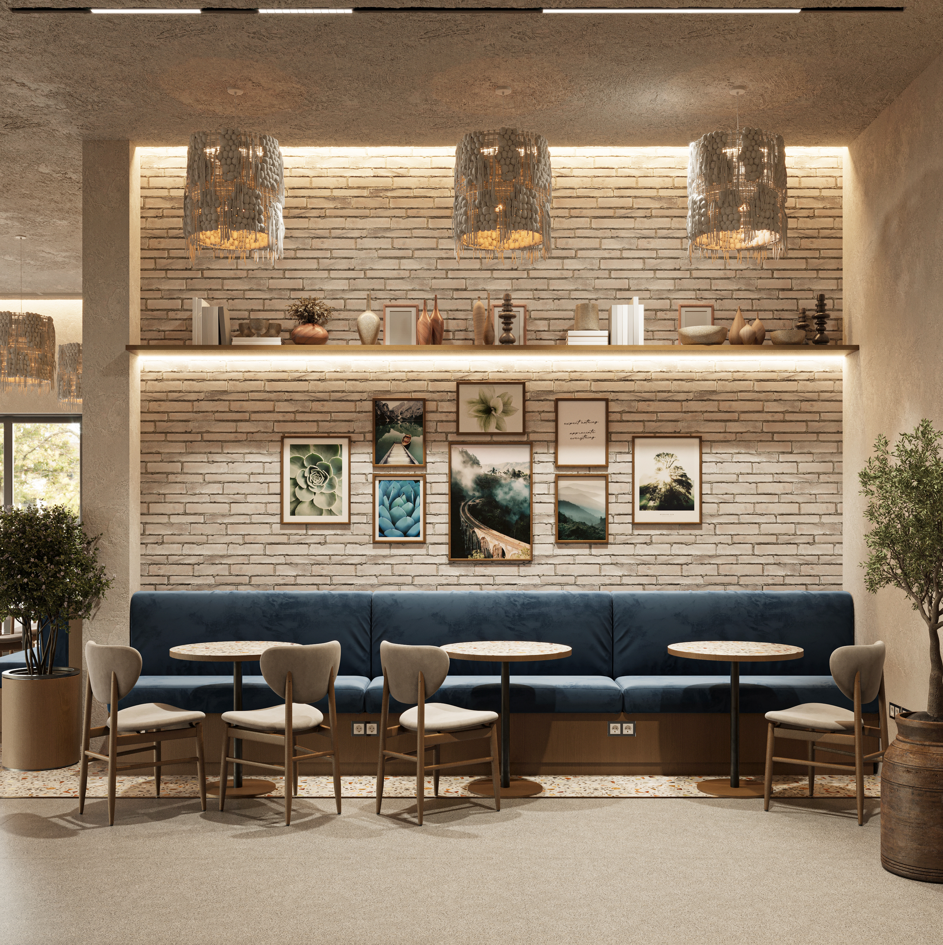 TEA & COFFEE shop design-7