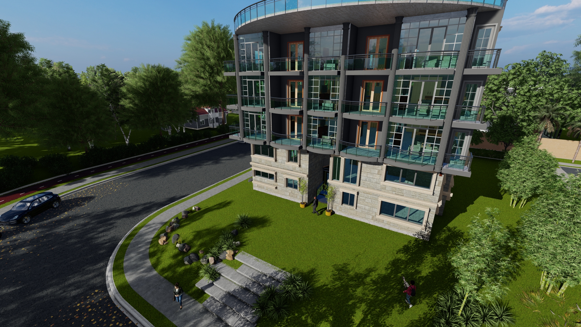 Revit Design House Floor-3