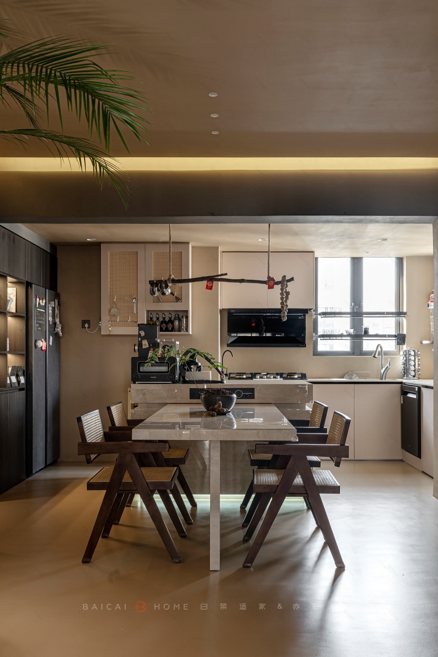 日落而息·咖啡烈酒奶油,华灯初上浪漫如至 · 白菜适家空间设计-48