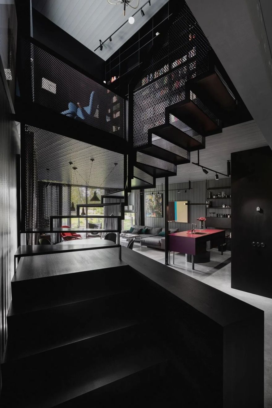 189m²黑色系别墅-26