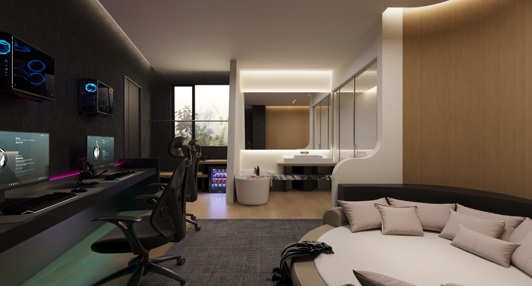 老挝金三角电竞酒店丨辰夏空间规划-40