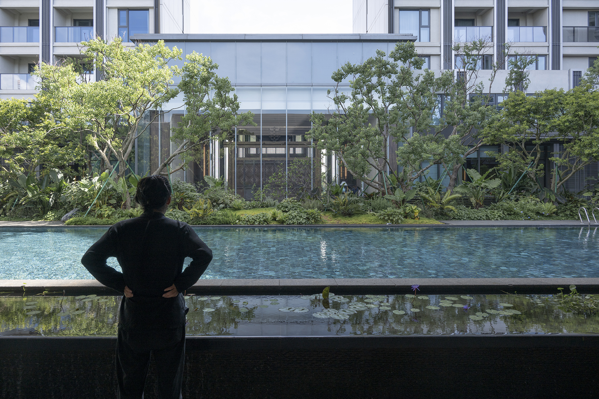 海口鸿园国际公寓(雅诗阁)丨中国海口丨蓝调国际(景观),上海天华建筑设计有限公司(建筑)-73