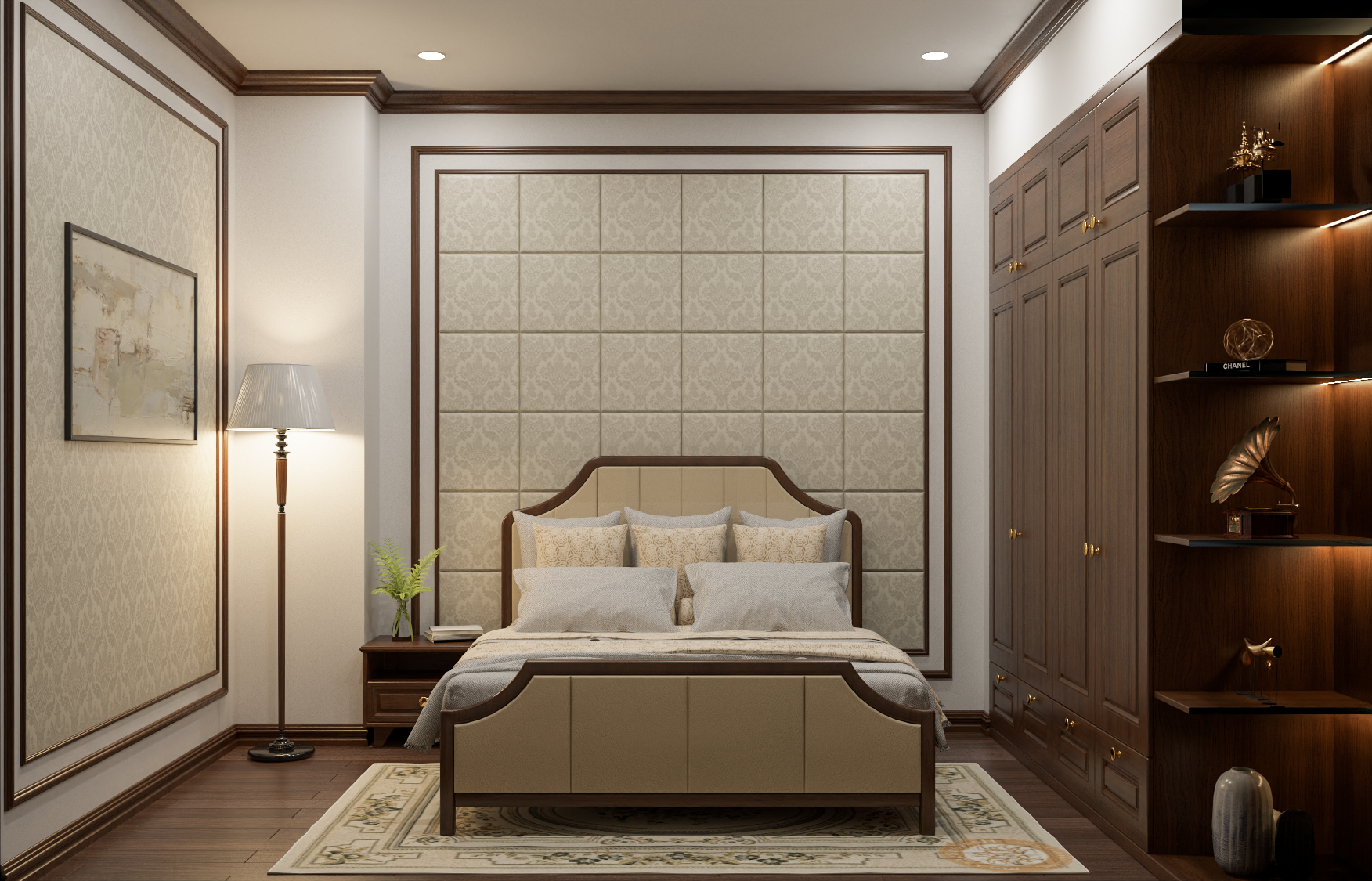 主卧室 经典内饰-3