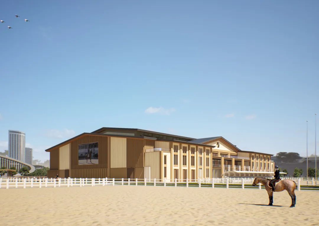 武汉商学院新建室内马术馆项目丨中国武汉丨中信建筑设计研究总院有限公司-14