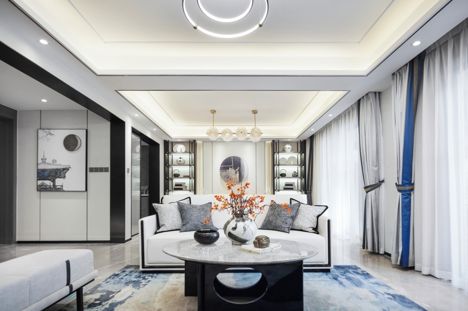 中梁·楚雄国宾府跃层样板房丨中国楚雄丨思创合设计TCC DESIGN-12