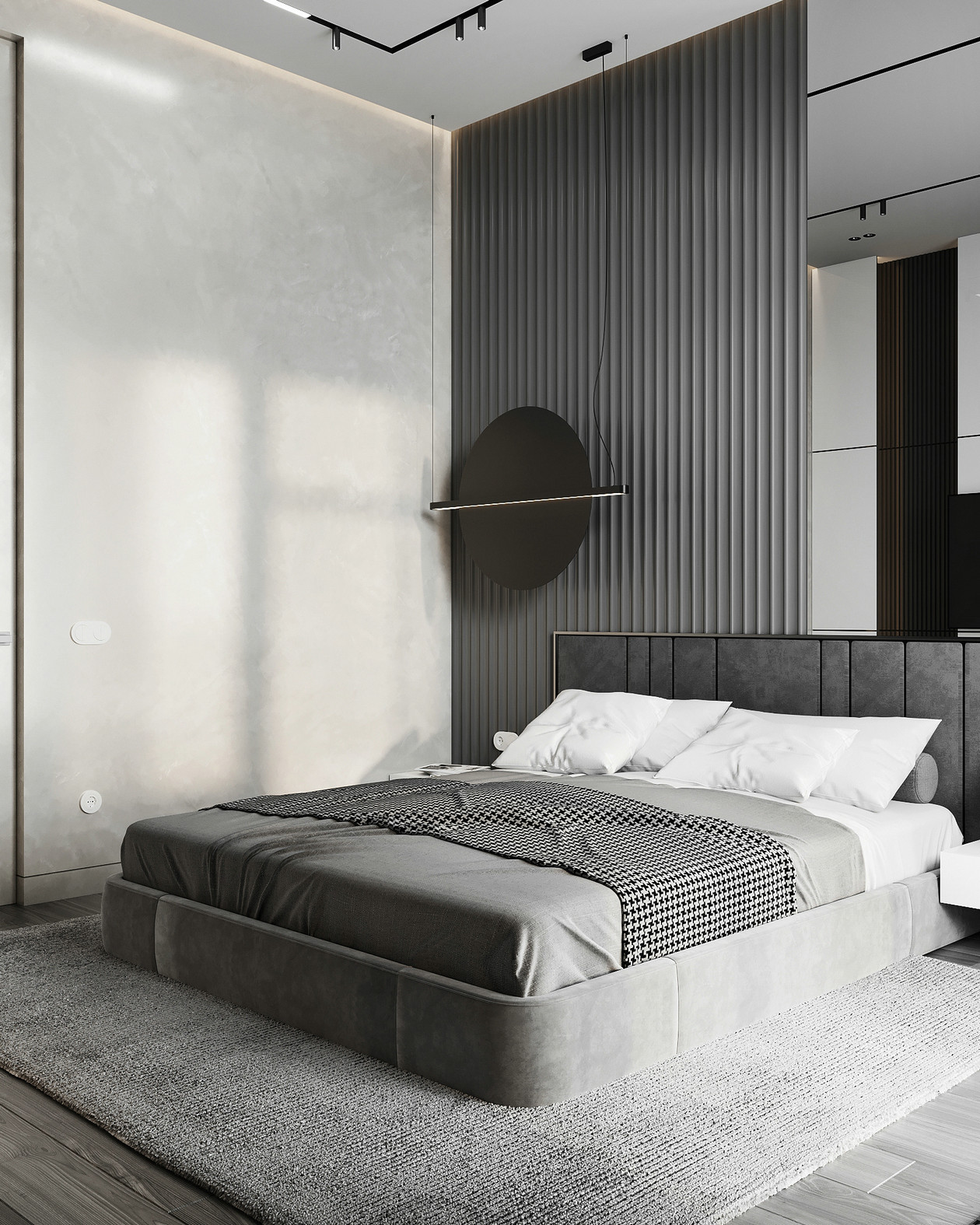高级灰色系公寓设计 超高级！-12