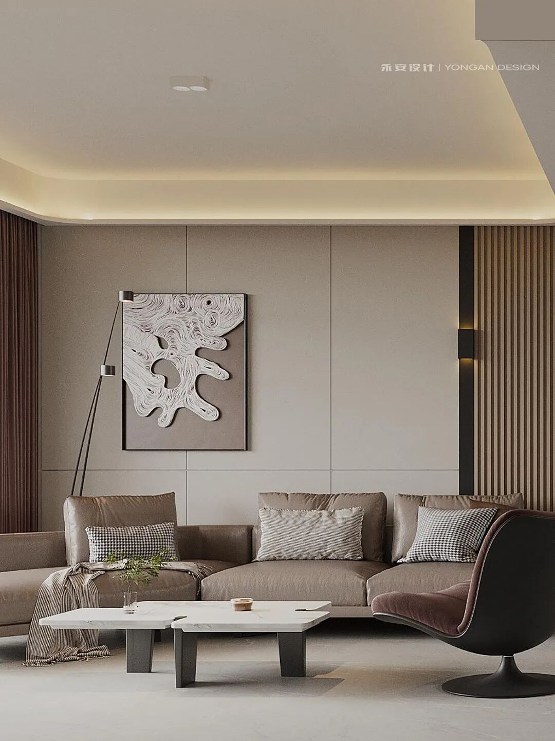 永安新作丨博林君瑞130㎡【典雅轻奢中的空间多重奏】-44