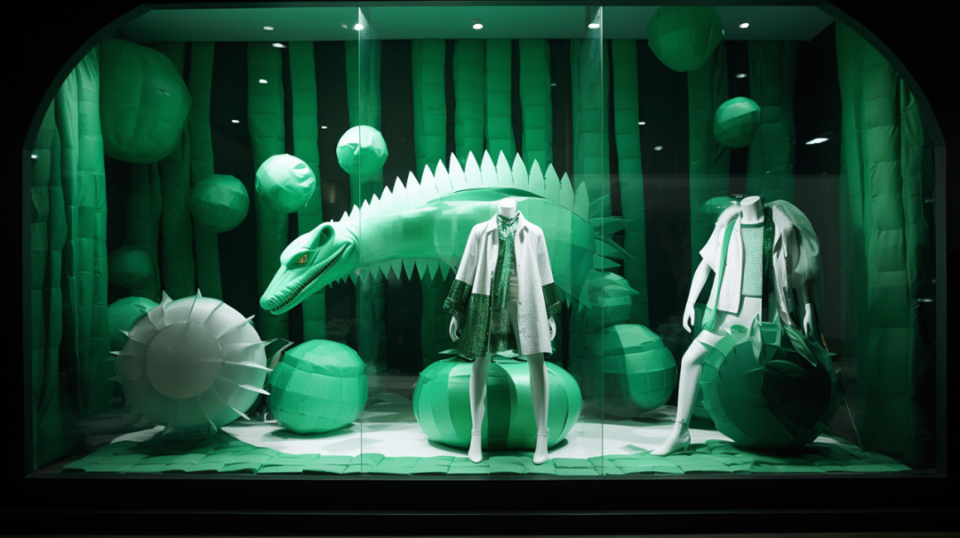 AI 系列  LACOST 丛林橱窗-5