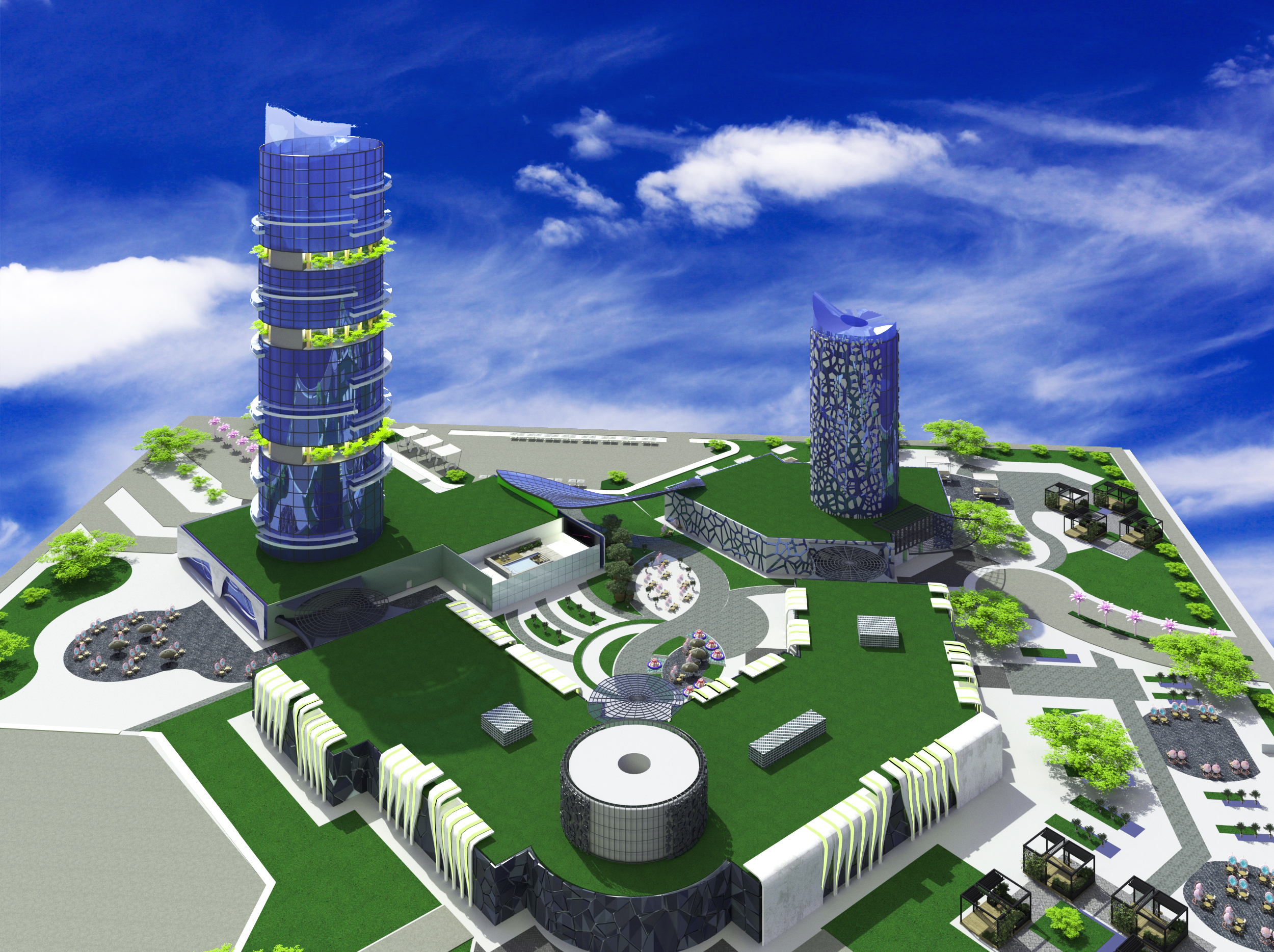 Mixed use tower ( Hotel , Commercial , Administrative )-2