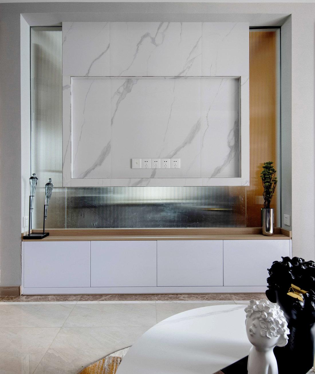 现代轻奢三居室设计丨比恩设计-3