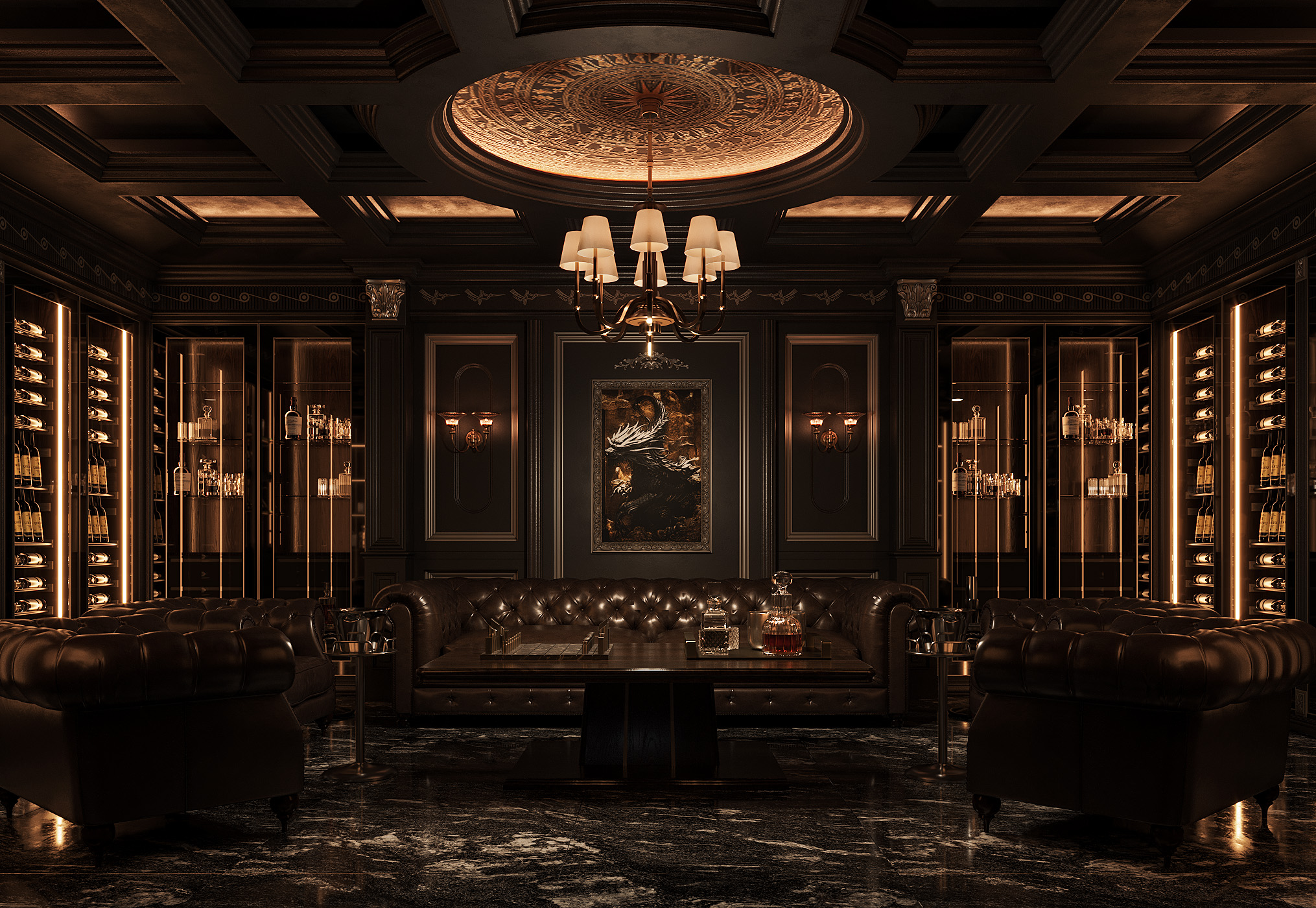 68 RESTAURANT（雪茄室）-2