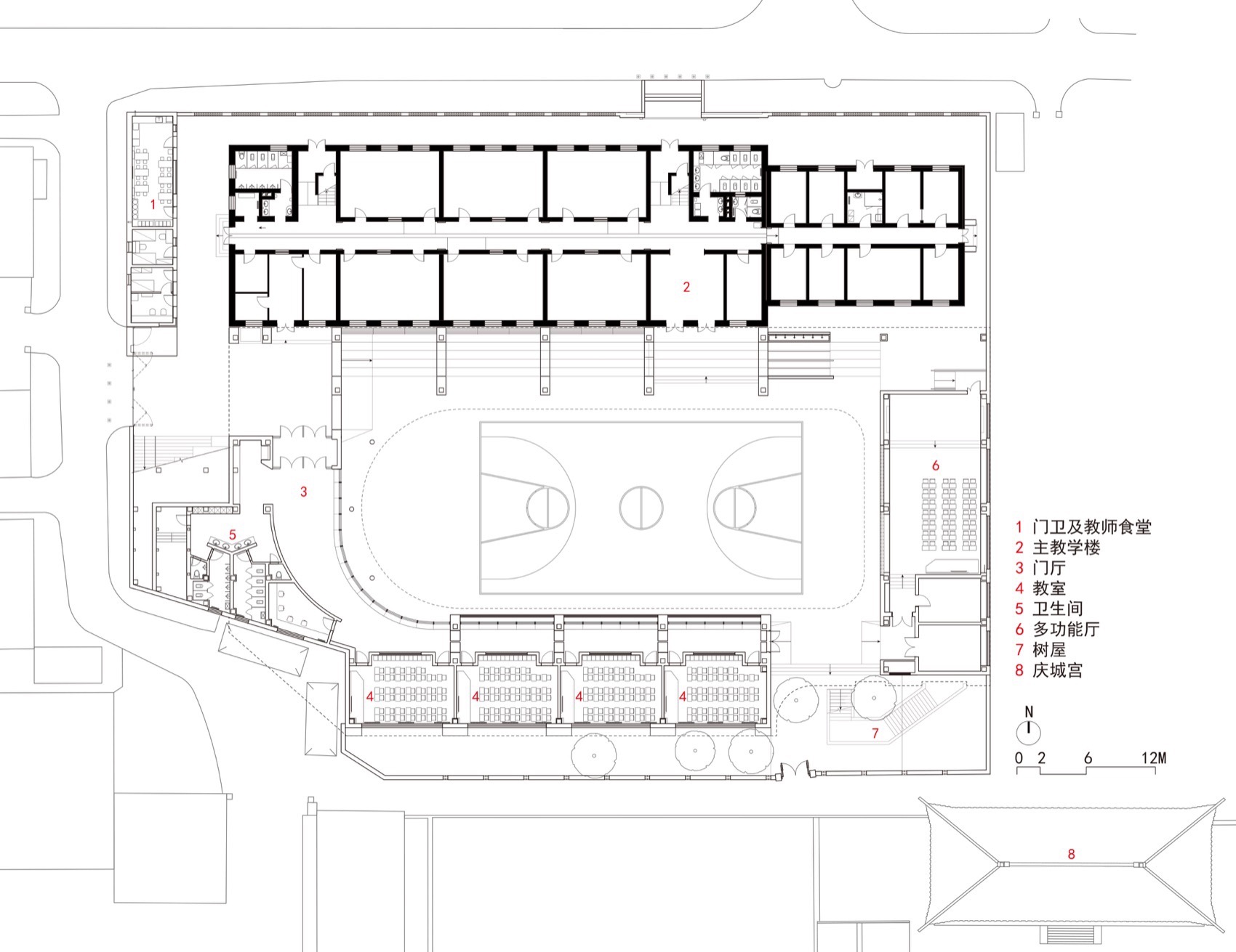 北京新世纪实验小学改造设计丨中国北京丨URBANUS都市实践-111