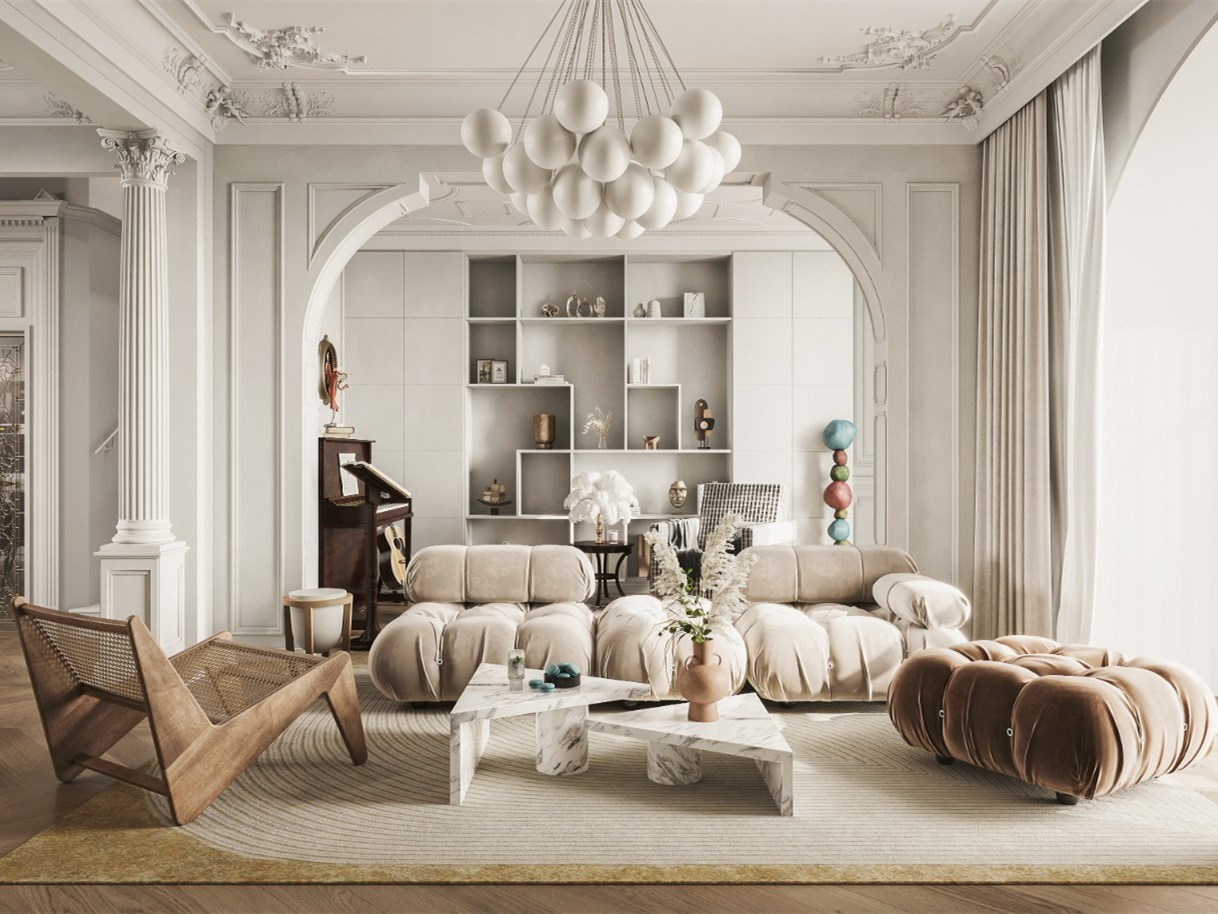 北京现代优雅的居住空间丨中国北京丨本馨-2