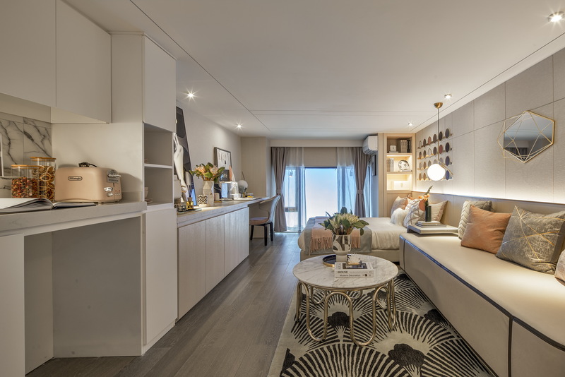 长沙星沙新城悦隽Loft样板房 | 现代简约风格下的年轻生活空间-22