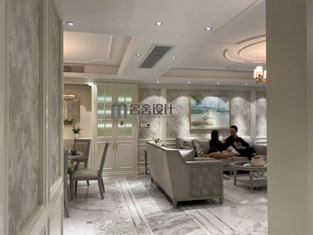 誉珑湖滨 196 平美式简约设计 | 蒙娜丽莎的早餐-27