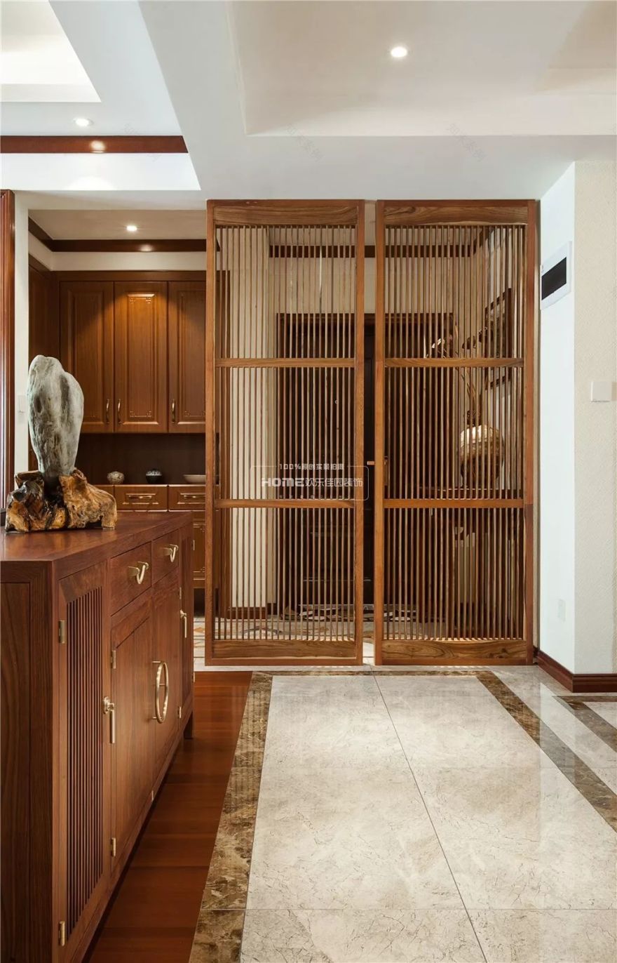 昆明华夏御棠中式风家居设计,悠然自得的生活空间-31