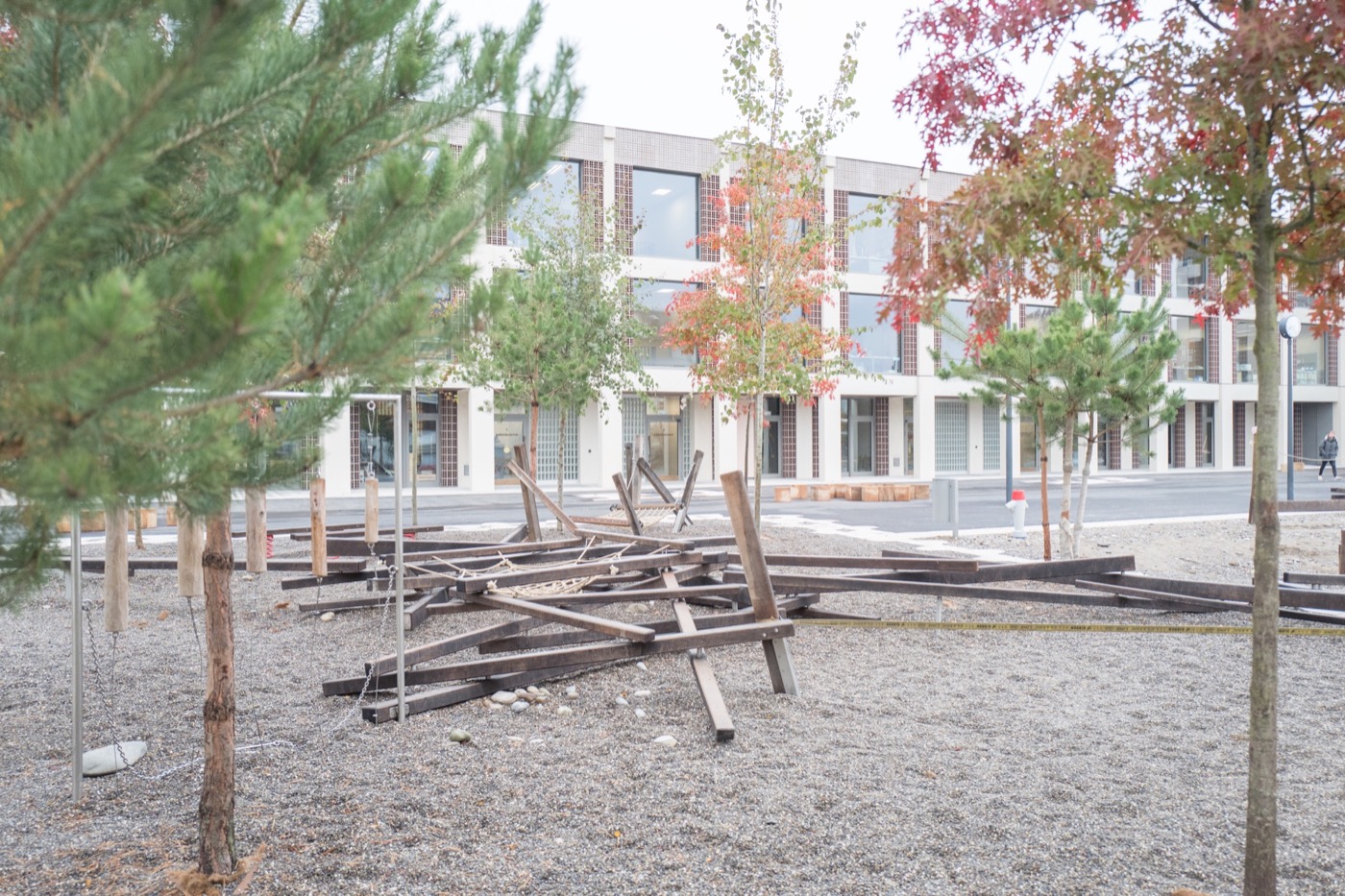 瑞士 Krämeracker 小学户外空间设计丨Boltshauser Architekten AG-16