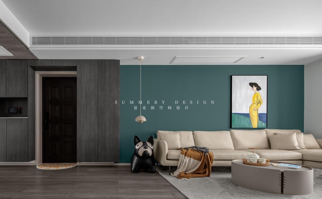 西安 90㎡现代简约两居室设计丨中国西安丨西安夏麦浪空间设计-16