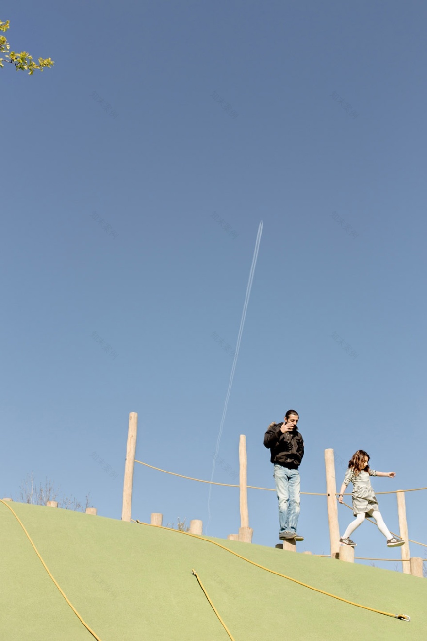 哥本哈根社区公园 · 红蓝绿路径串联活力空间-31