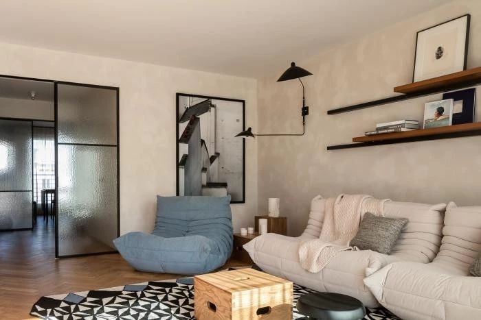 复古与现代完美融合的比利时公寓设计-1