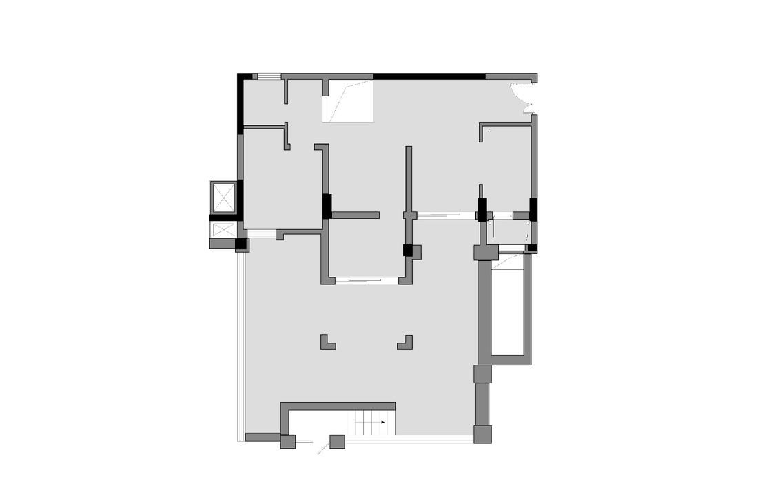 户型改造打造舒适家居，设计师巧妙解决采光与空间问题-5