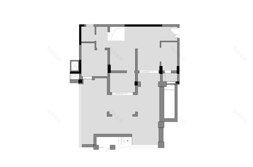户型改造打造舒适家居,设计师巧妙解决采光与空间问题-5