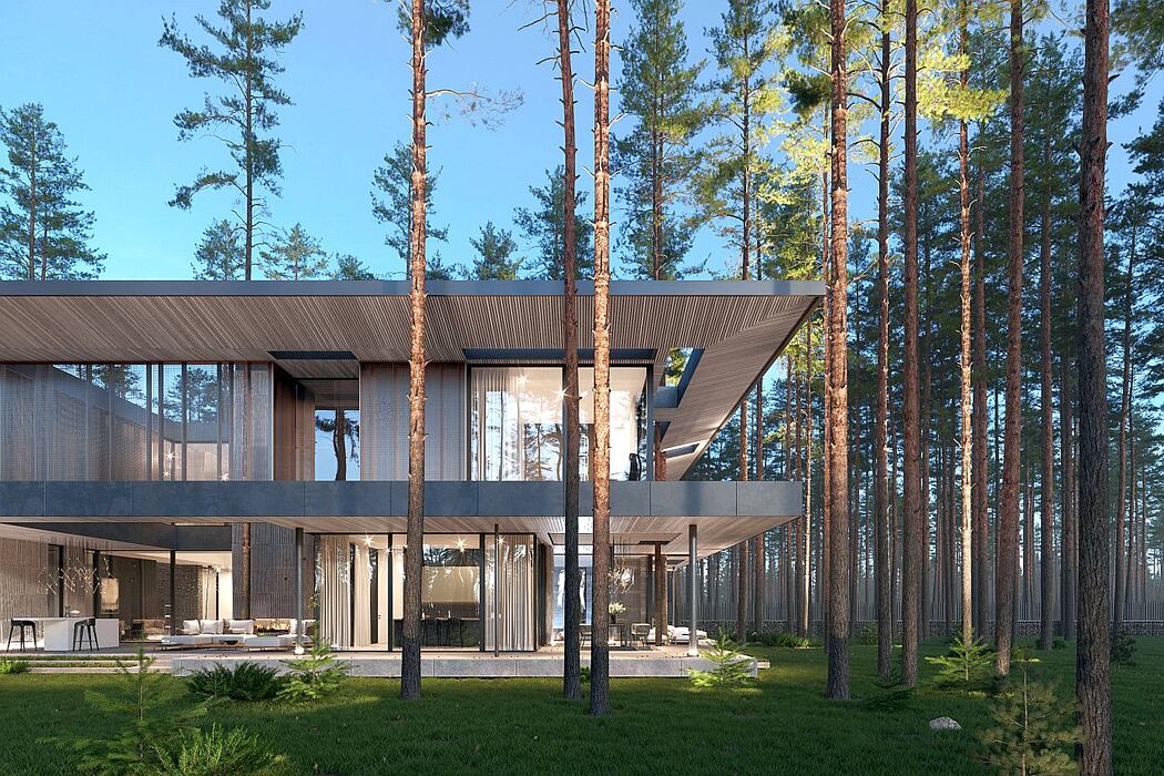 俄罗斯 Repino 别墅丨Kerimov Architects-12