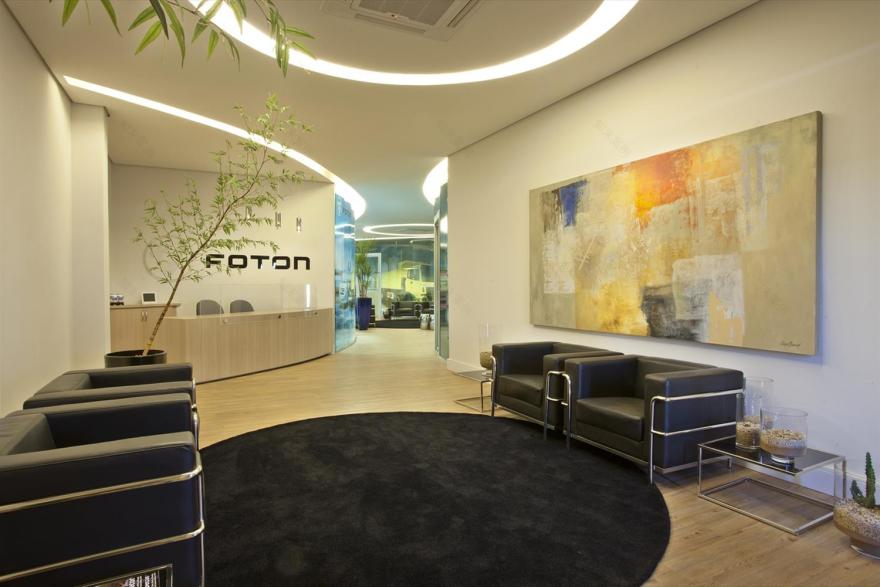 曲线流动的 Foton 办公室设计-1